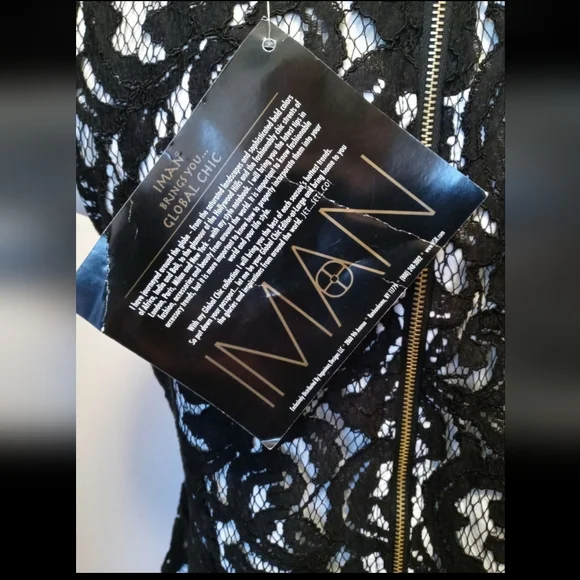 Elegant Black Lace Overlay Skirt - Picture 5 of 5